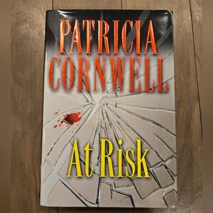 Patricia Cornwell 'At Risk' Hardcover Book